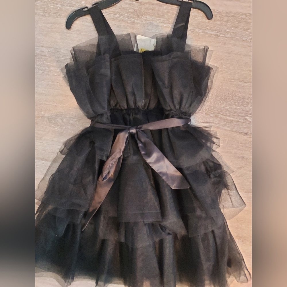 Elegant Black Kids Dress